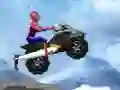 Spel Spiderman Snow Scooter aanlyn