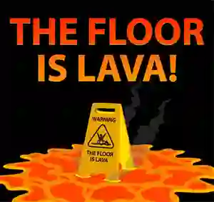 Spel The Floor is Lava aanlyn
