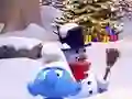 Spel Smurfy Snowballs aanlyn
