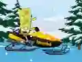 Spel Spongebob Snowmobile aanlyn