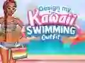 Spel Design My Kawaii Swimming Outfit aanlyn