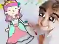 Spel Coloring Book: Prince And Princess aanlyn