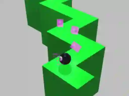 Spel Zigzag Ball aanlyn