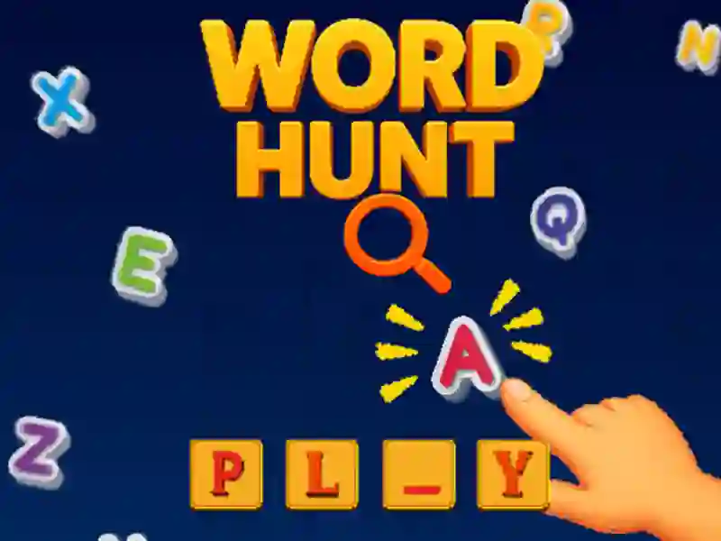 Spel Word Hunt aanlyn