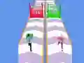 Spel Rich Couple Run aanlyn