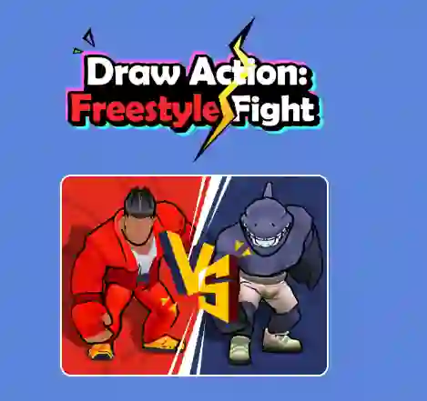 Spel Draw Action: Freestyle Fight aanlyn