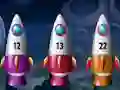 Spel Math Rockets Multiplication aanlyn