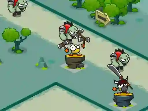 Spel King Bird Tower Defense aanlyn