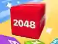 Spel Chain Cube 2048 3D 2 aanlyn