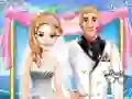 Spel Lovely Couple Wedding Photo aanlyn