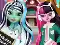 Spel Monster Girls Back To School aanlyn
