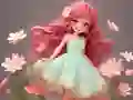 Spel Coloring Book: Flower Dress aanlyn