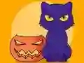 Spel Coloring Book: Halloween Cat aanlyn