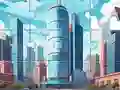 Spel Jigsaw Puzzle: City Buildings aanlyn