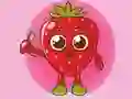 Spel Coloring Book: Delicious Strawberries aanlyn