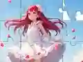 Spel Jigsaw Puzzle: White Dress Girl aanlyn