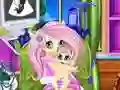 Spel Pony Fluttershy Baby Birth aanlyn
