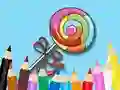 Spel Coloring Book: Lollipop aanlyn