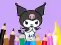 Spel Coloring Book: Kuromi Carries Bag aanlyn