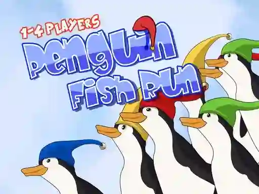Spel Penguin Fish Run aanlyn