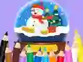Spel Coloring Book: Christmas Crystal Ball aanlyn