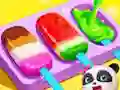 Spel Little Panda Ice Cream Game aanlyn