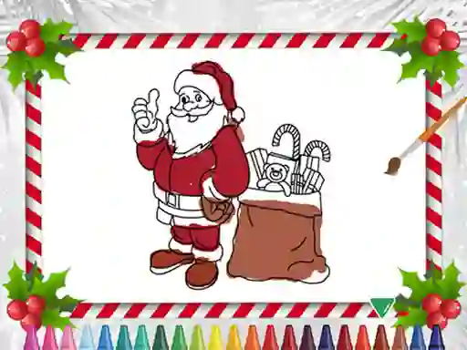 Spel Christmas Coloring Book aanlyn