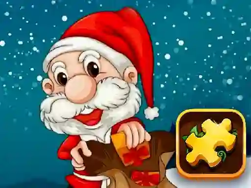 Spel Santa Claus Puzzle Time aanlyn