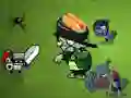 Spel Knight Vs Zombies aanlyn