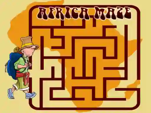 Spel Maze in Tourist aanlyn
