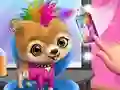 Spel  Rock Star Animal Hair Salon aanlyn