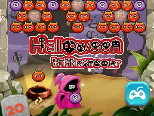 Spel Halloween Bubble Shooter aanlyn