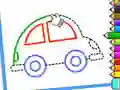 Spel Toddler Drawing: Cute Car aanlyn