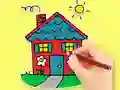 Spel Coloring Book: Dream House aanlyn