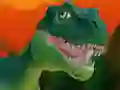 Spel Dino Run: Lava aanlyn