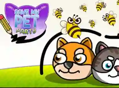 Spel Save My Pet Party aanlyn