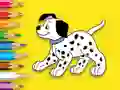 Spel Coloring Book: Cute Spotted Dog aanlyn