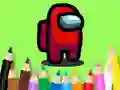 Spel Coloring Book: Among Us aanlyn