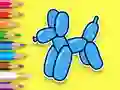 Spel Coloring Book: Balloon Puppy aanlyn