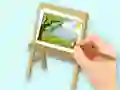 Spel Coloring Book: Paysage Drawing Board aanlyn