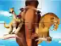 Spel Jigsaw Puzzle: Ice Age Adventures aanlyn