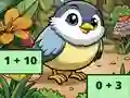 Spel Addition Bird Image Uncover aanlyn