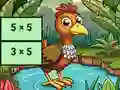 Spel Multiplication Bird Image Uncover aanlyn