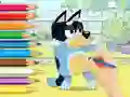 Spel Coloring Book: Bluey And Bingo aanlyn