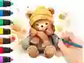 Spel Coloring Book: Autumn Bear aanlyn