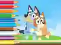 Spel Coloring Book: Bluey And Bingo Holiday aanlyn