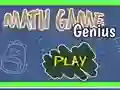 Spel Math Game Genius aanlyn
