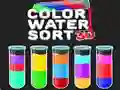 Spel Color Water Sort 3D aanlyn