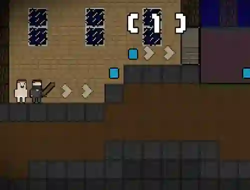 Spel Baby Noob Vs Heroman 2 Player aanlyn