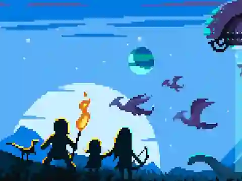 Spel Primal Planet aanlyn
